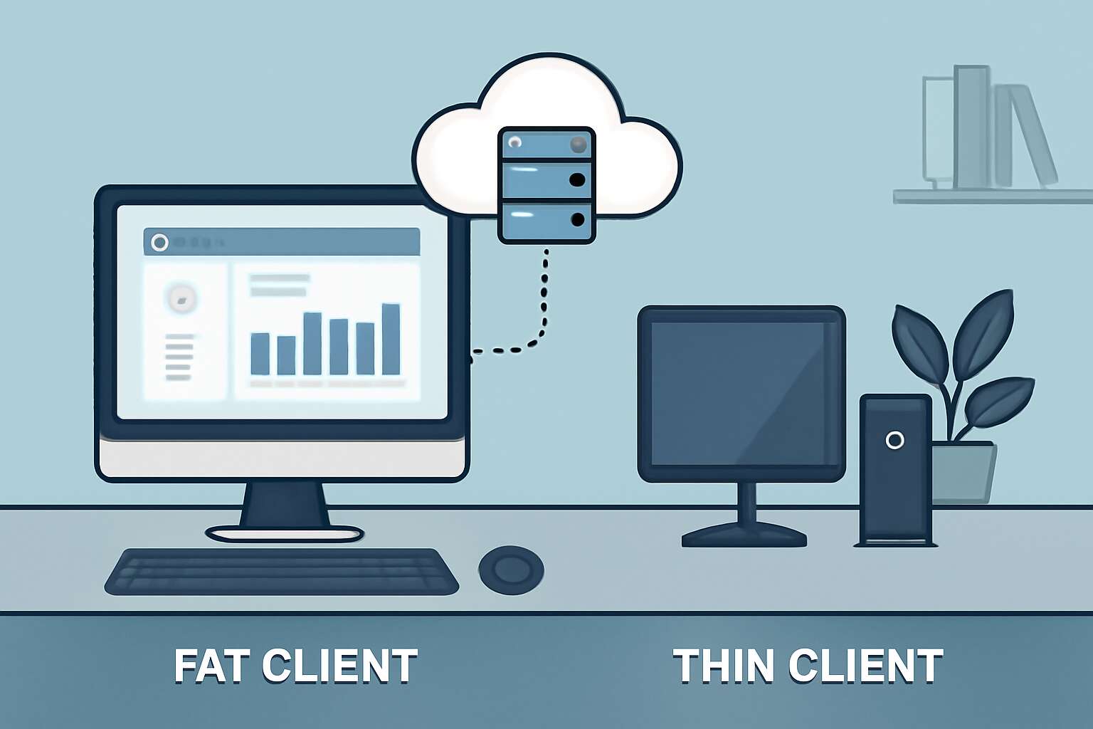 thin client and fat client