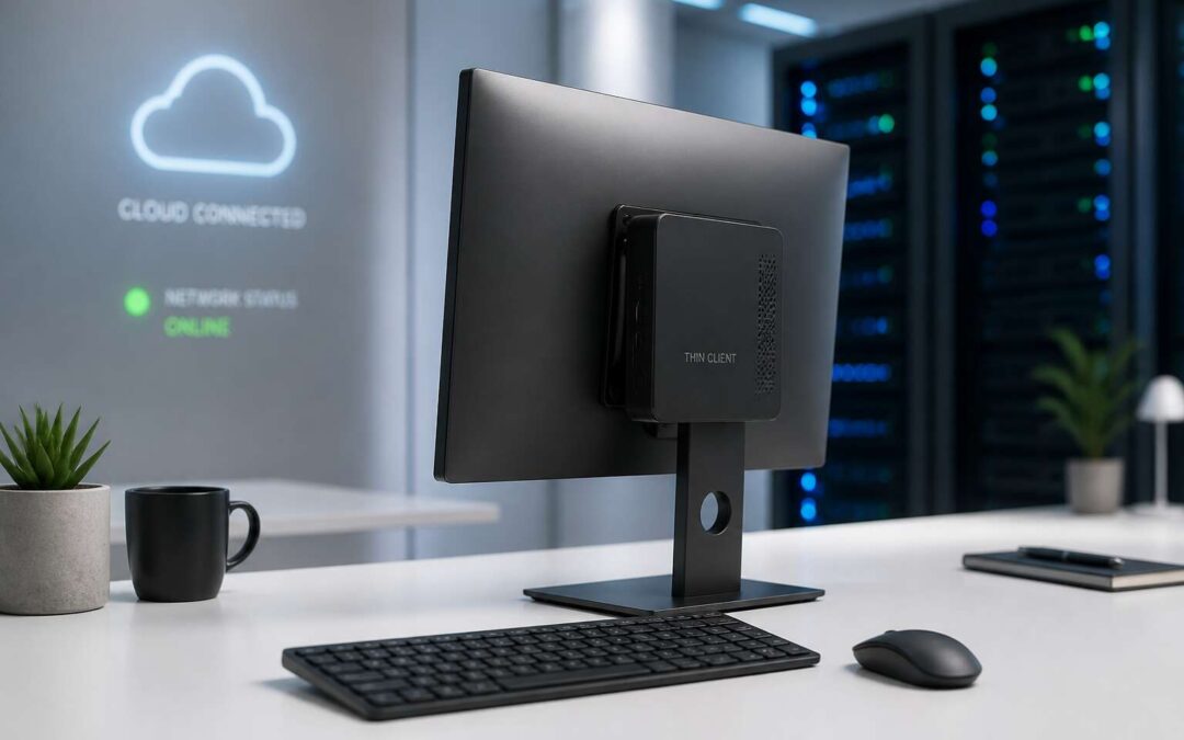 Thin client pc setup reduces costs and boosts security for your business.