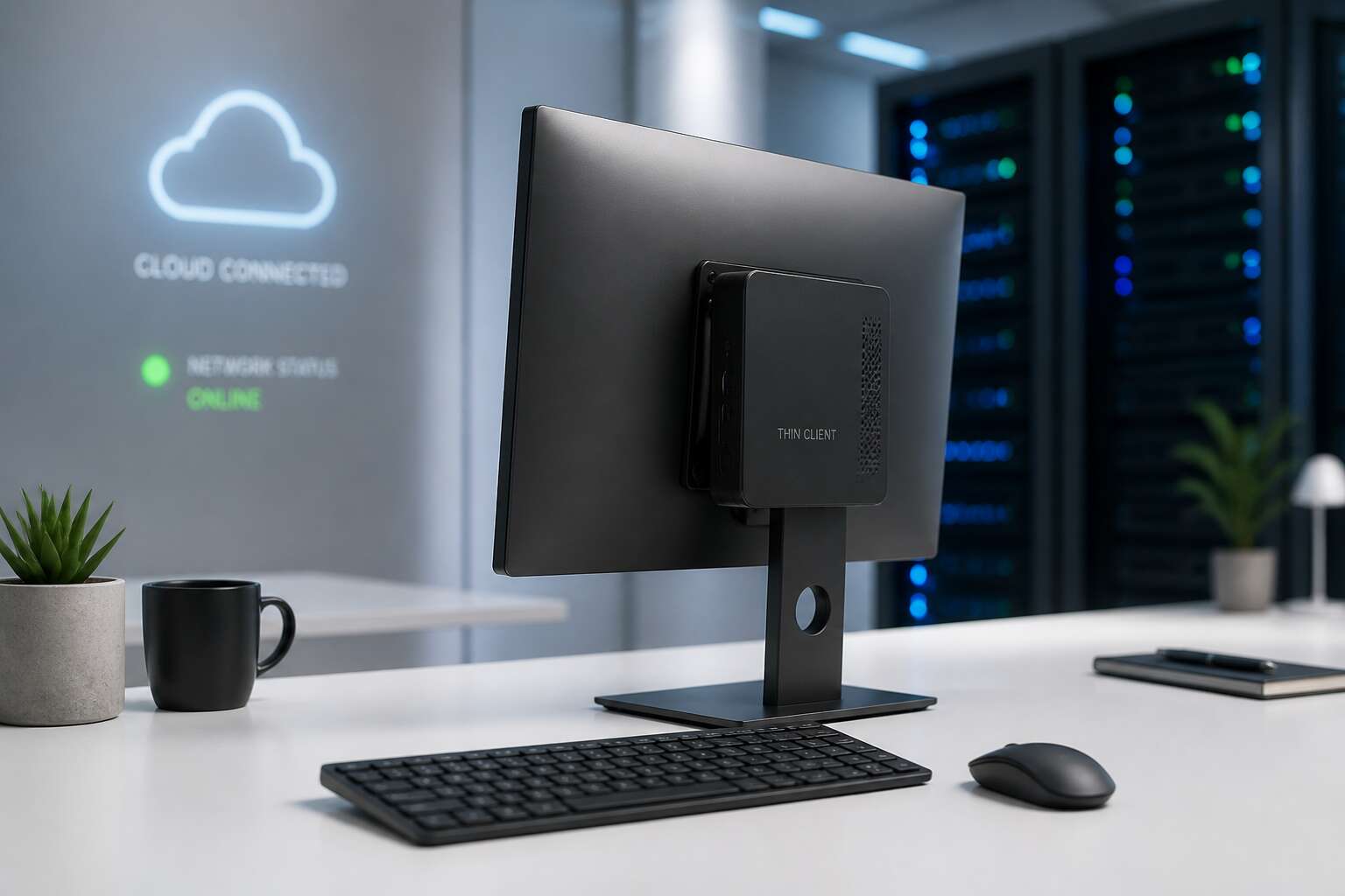 thin client pc setup