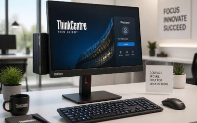 Upgrade to Lenovo thin clients for secure, efficient cloud work.