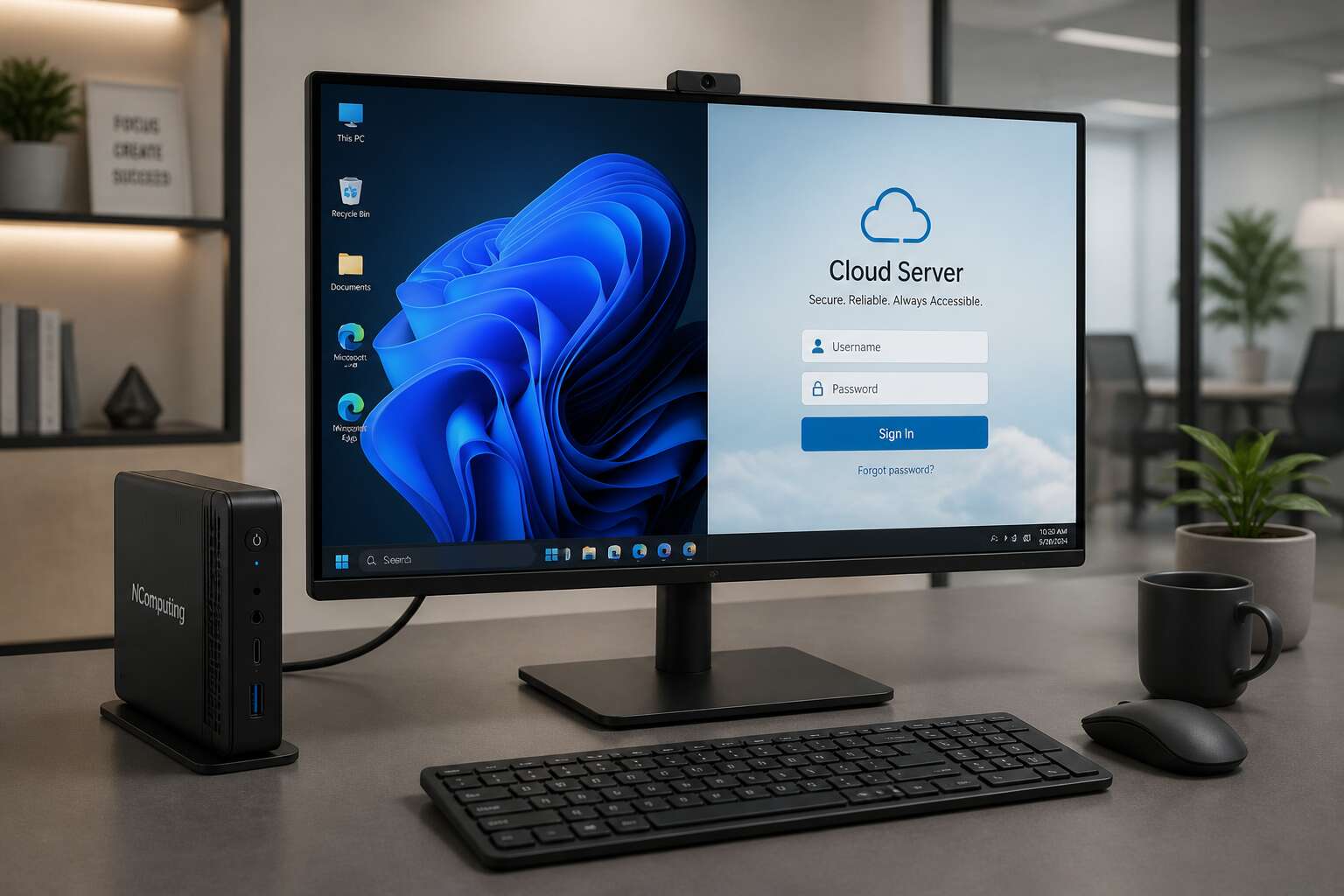 is thin client a desktop