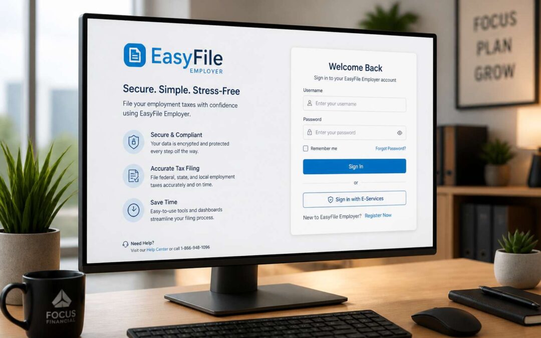 Easyfile Employer Thin Client 800 simplifies tax filing for employers.
