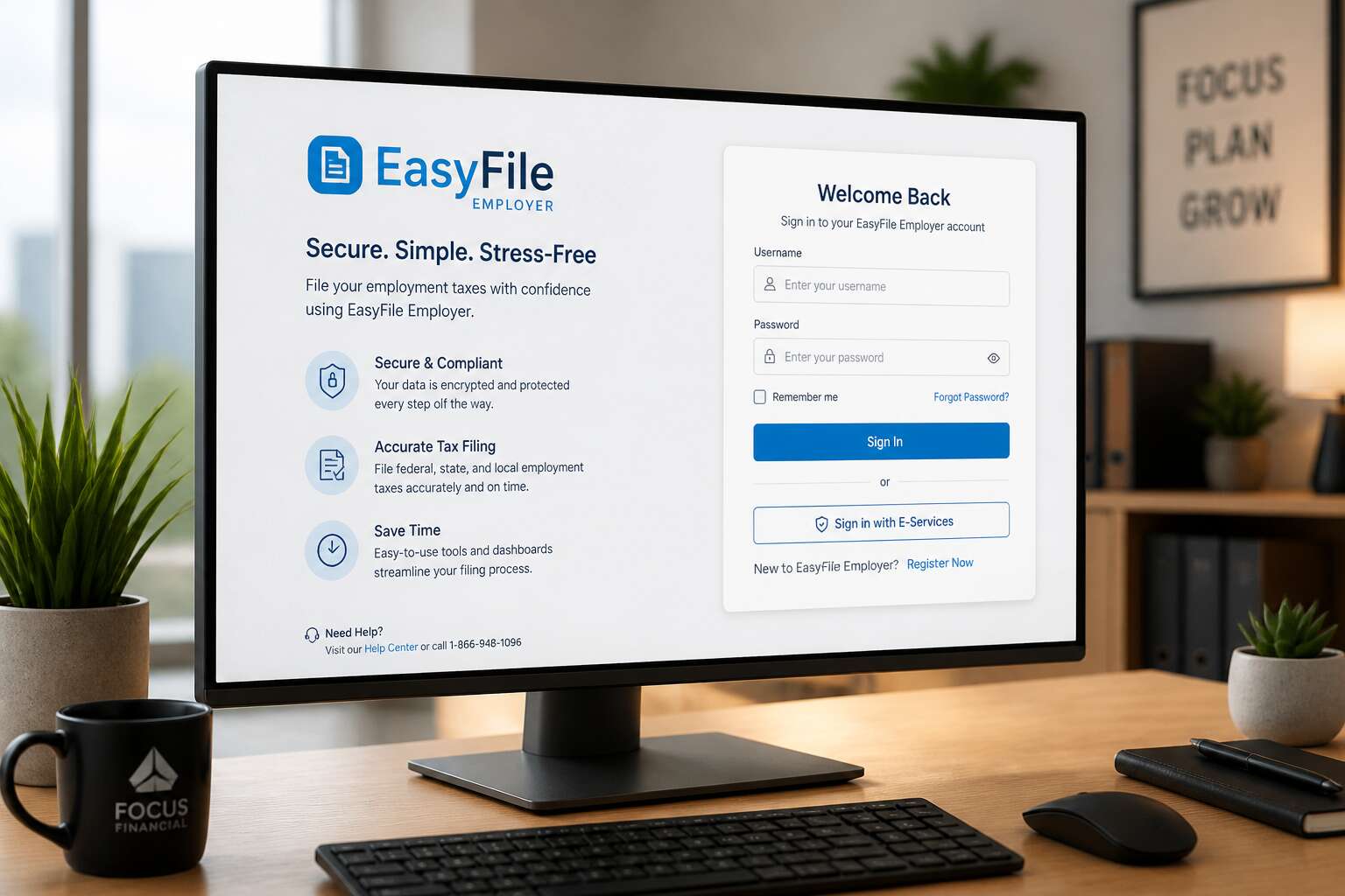 easyfile employer thin client 800